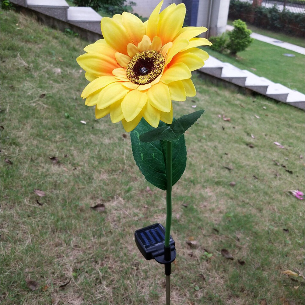 Solar LED Sunflower Garden Lig - Outdoor Lighting Pathway review and price