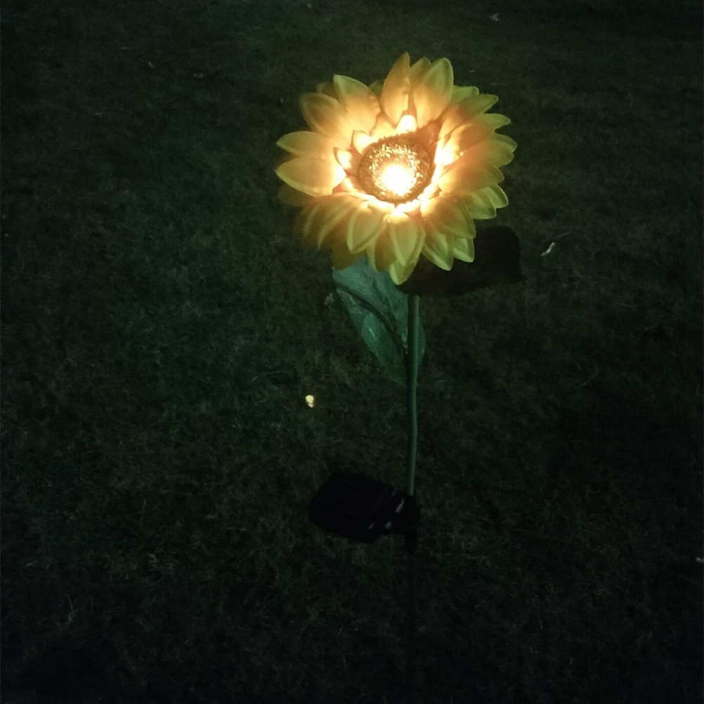 Solar LED Sunflower Garden Lig - Outdoor Lighting Pathway review and price