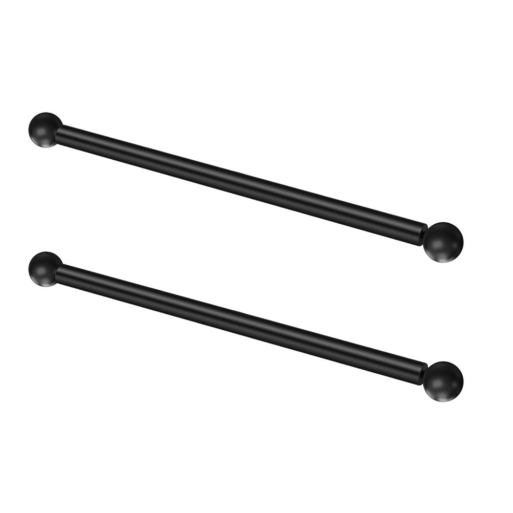 2Pcs Outdoor Lamp Post Cross A - Outdoor Lighting Black review and price