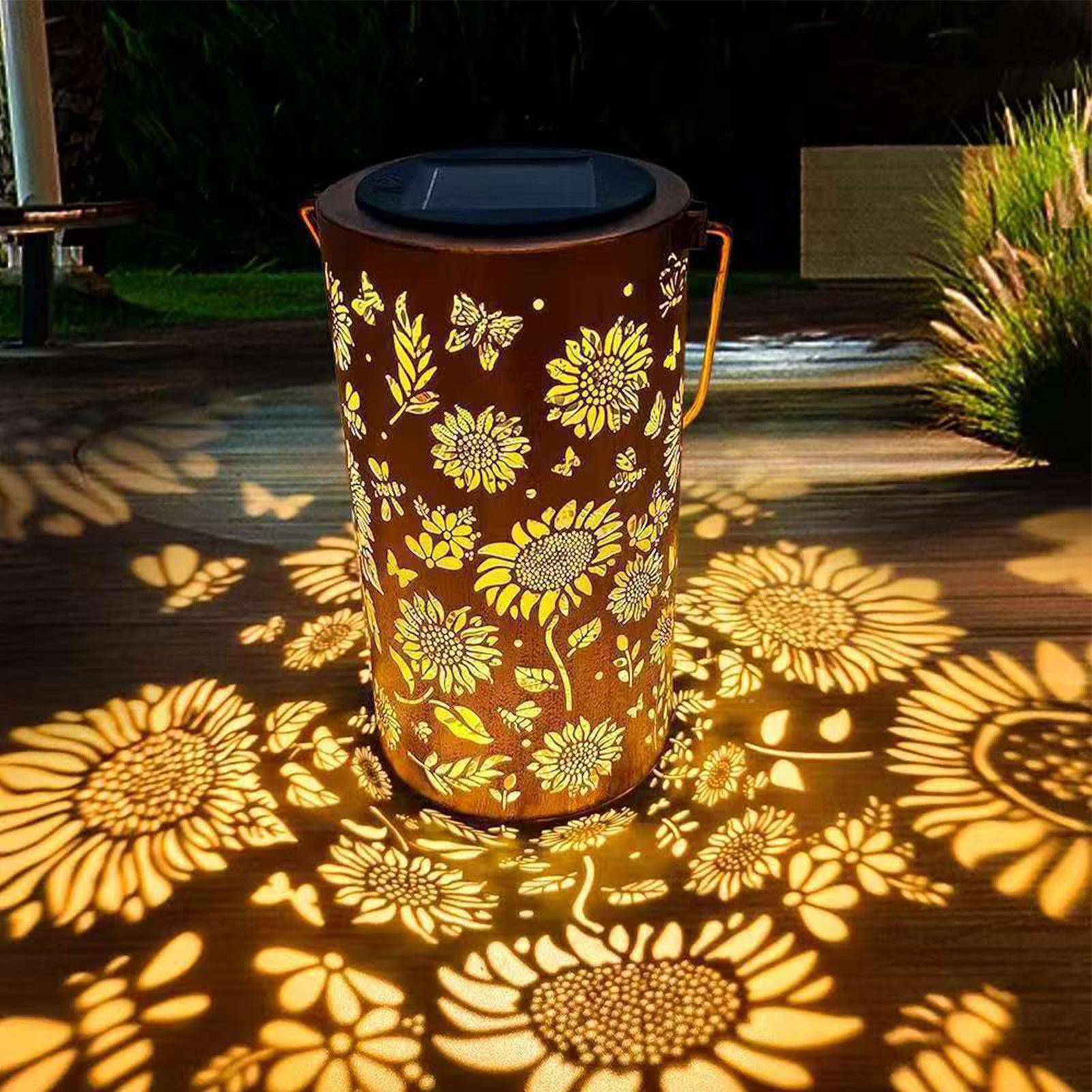 Sunflower Solar Lantern Weathe - Outdoor Lighting Pathway review and price