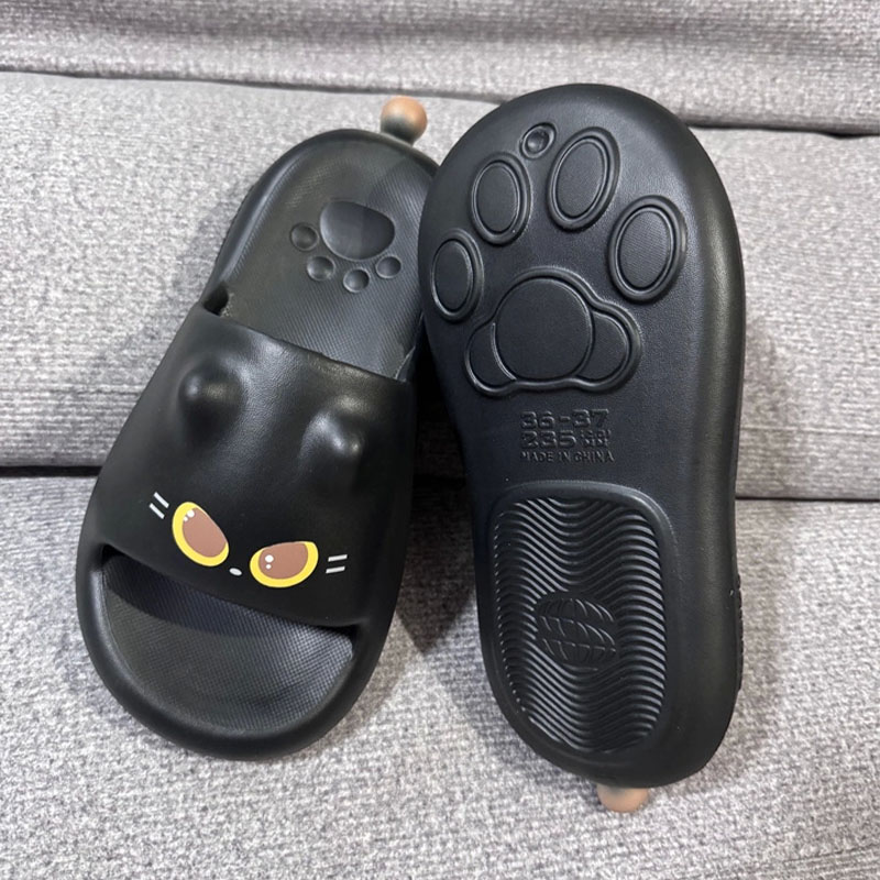 New Cute 3D Black Cat Paw Slid - Outdoor Lighting Black review and price