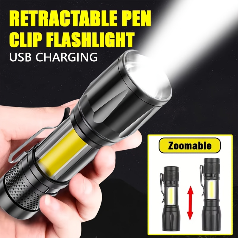 Mini LED Flashlight COB Floodl - Outdoor Lighting Black review and price