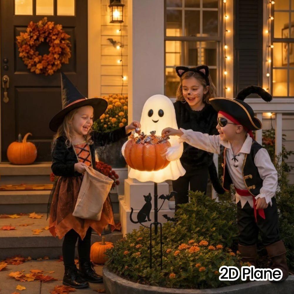 2D Halloween Ghost Pumpkin Can - Outdoor Lighting Pathway review and price