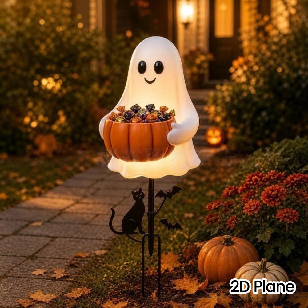 2D Halloween Ghost Pumpkin Can - Outdoor Lighting Pathway review and price