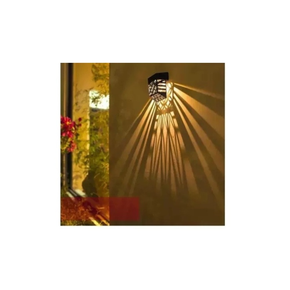 Solar Powered LED Garden Fence - Outdoor Lighting Pathway review and price